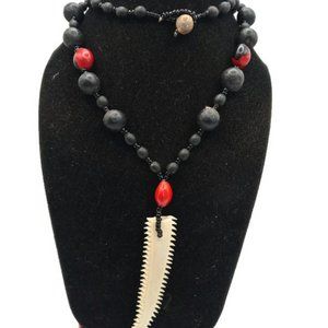 Unisex Handmade Amazonian Jungle Shaman Artisan Necklace